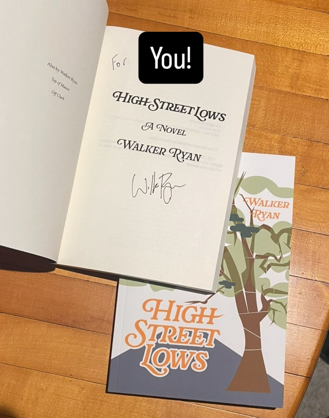 Signed Book (FREE SHIPPING)